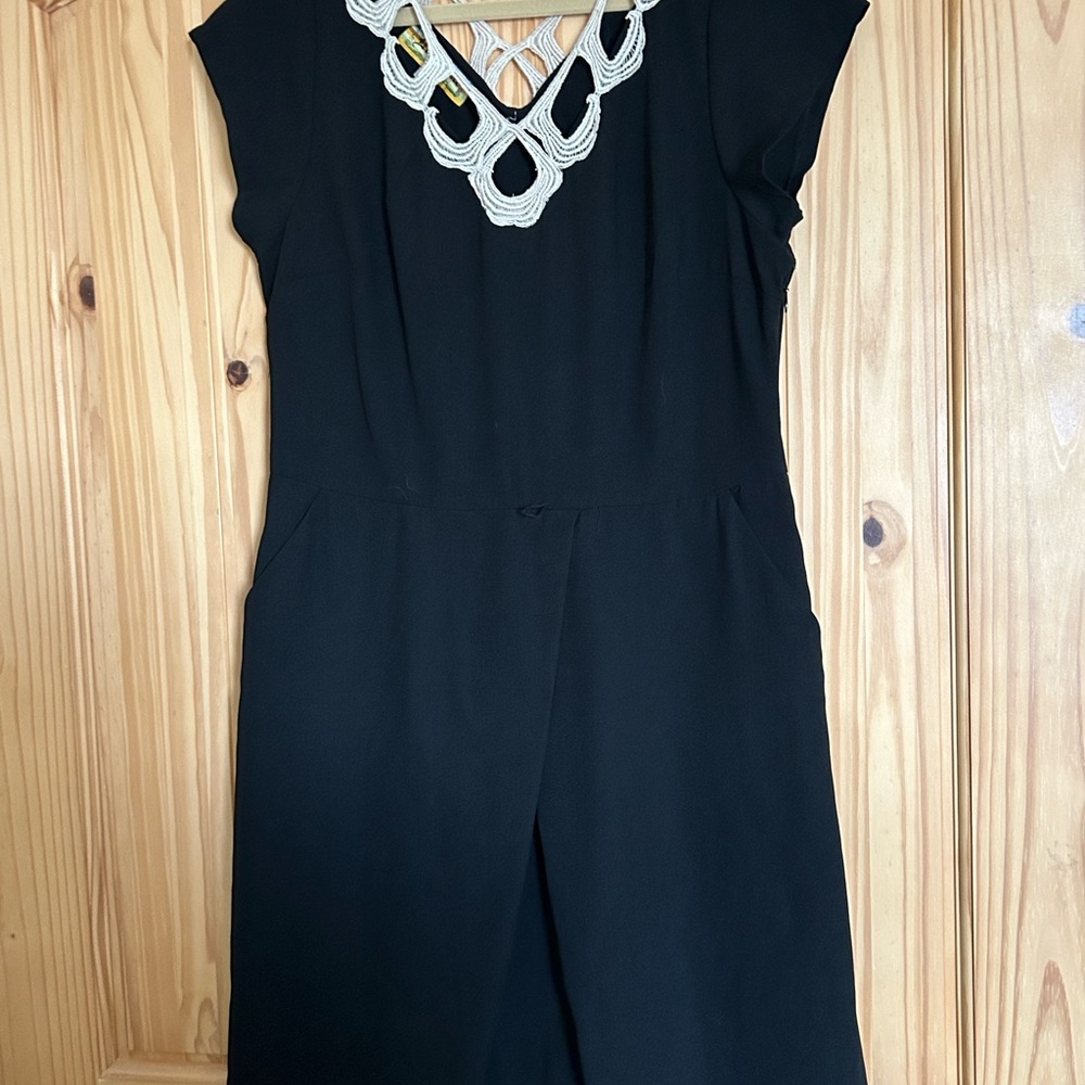 Vintage Looking Black Dress - Size 13